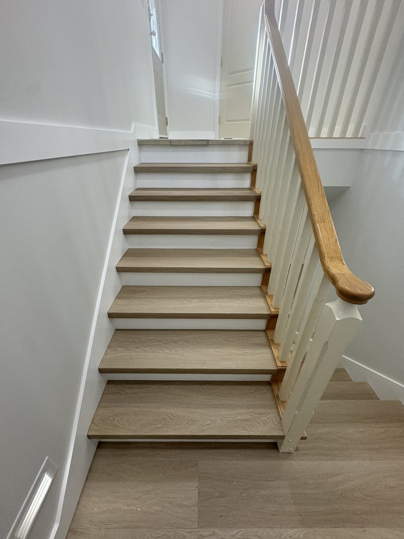 Staircase Renovation β Nomen Contracting and Electrical