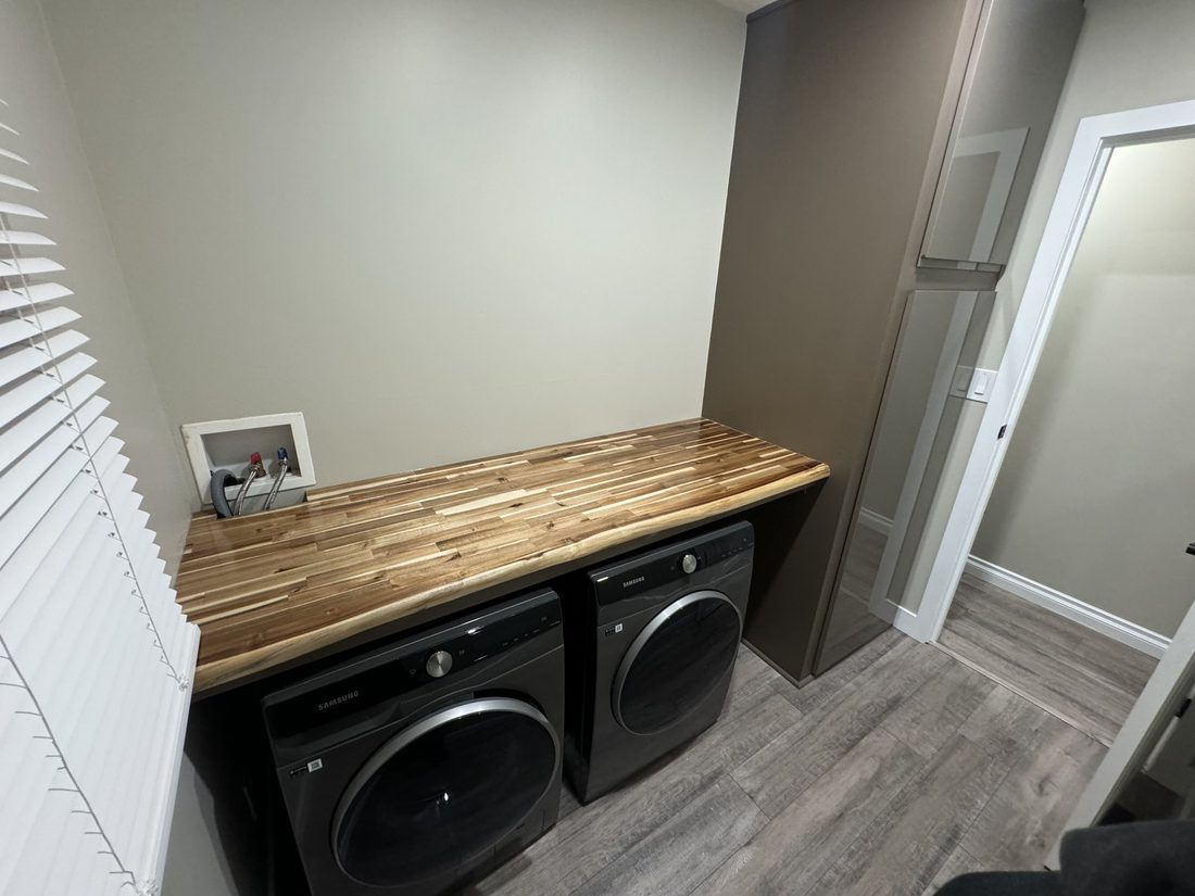 Custom Laundry Room β Nomen Contracting and Electrical